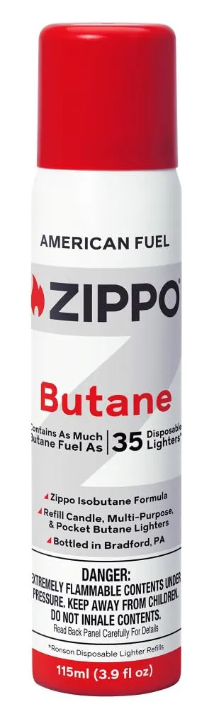 Zippo Butane Fuel