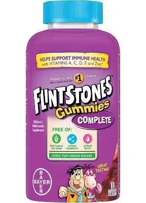 FLINTSTONES Complete Children Multivitamin 180 Gummies (C012)