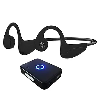 eEAR-BC-Tx The FIRST Bone Conduction military grade, personal hearing amplifier with the latest Bluetooth (BT) 5.3 technology open ear headphones with Sound Transmitter