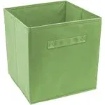 Sorbus Foldable Storage Cube Basket Bin (6 Pack, Green)