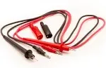 Triplett 48 in. Easy To Use Test Leads with Insulated Screw-On Allligator Clips