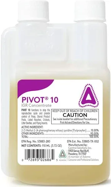 Control Solutions Pivot 10 IGR Concentrate