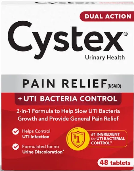 Cystex Urinary Pain Relief Tablets