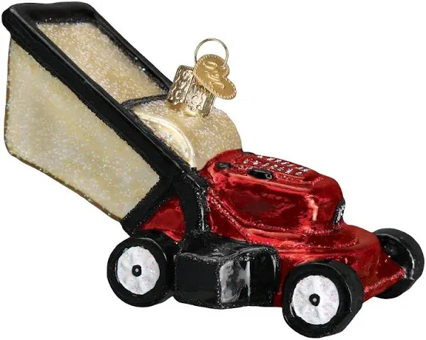 Old World Christmas Lawn Mower Ornament