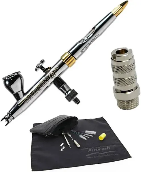 HARDER &amp; STEENBECK - EVOLUTION 2024 CRPLUS TWO IN ONE AIRBRUSH (0.28MM &amp; 0.45MM)