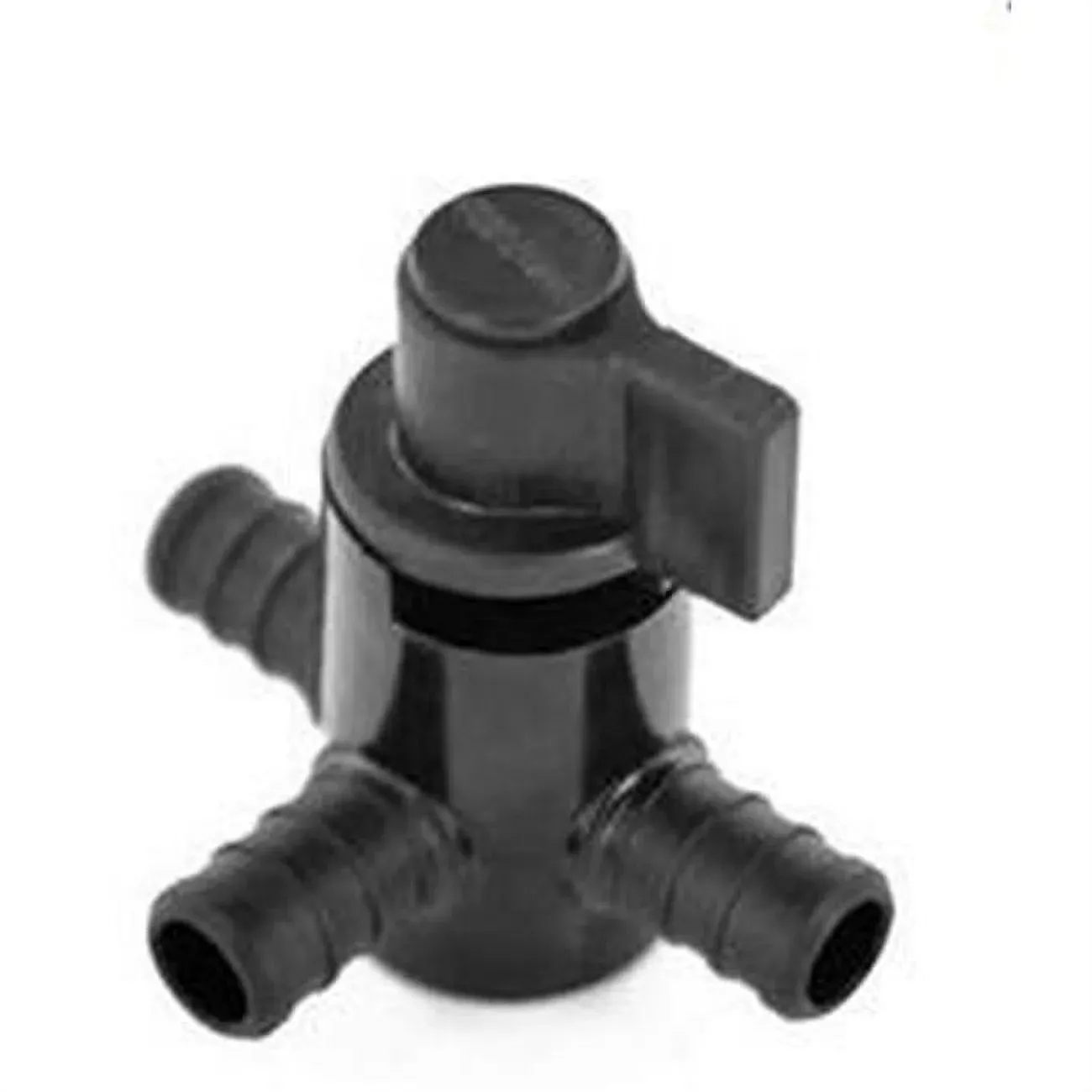 28910 3-Way by-Pass Crimp Valve , Black