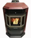 ComfortBilt HP22 Pellet Stove Burgundy