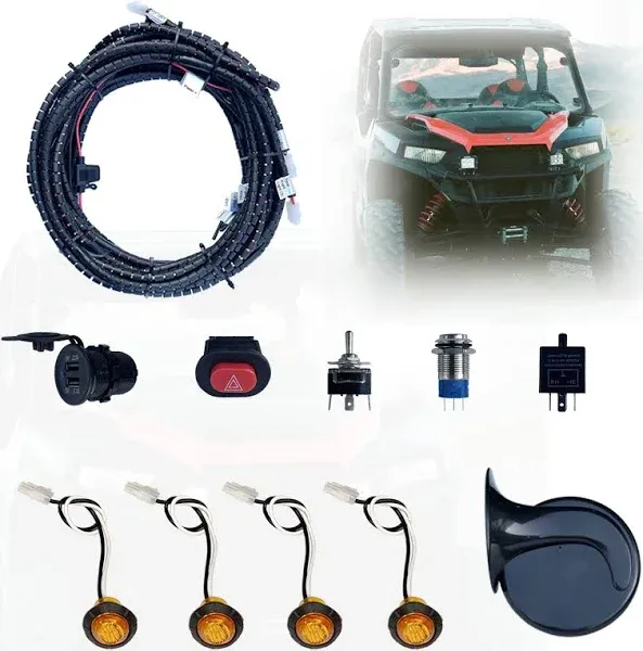 Universal ATV/UTV Turn Signal Kit