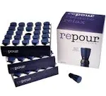 Repour Wine Saver and Stopper Removes Oxygen, Preserving and Keeping Wine As Fresh As The Day The Bottle Was Opened