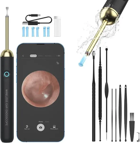 Ear Wax Removal Niuqict Ear Cleaner Ear Camera 1080p with Lights