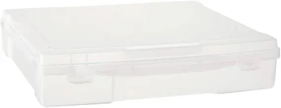 Scrapbook.com 12x12 Plastic Storage for Paper and Supplies