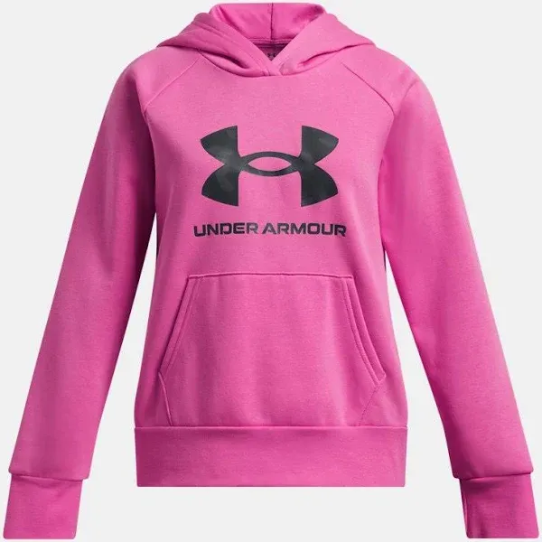 Girls' Under Armour Rival Fleece Big Logo Hoodie