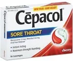 Cepacol Extra Strength Sore Throat Lozenges