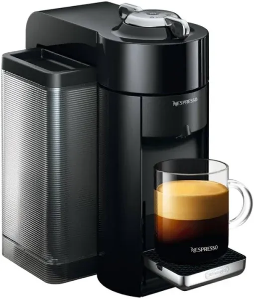 Nespresso Vertuo Coffee and Espresso Machine Black by De'Longhi