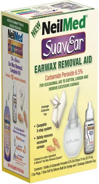 NeilMed SuavEar Ear Wax Removal Aid