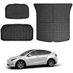 Kikimo Tesla Model Y Storage Mat and Cargo Liners, Tesla Model Y Accessories, Al