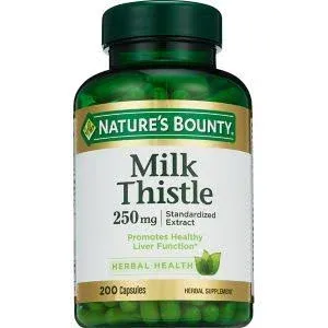 Nature's Bounty Milk Thistle Capsules