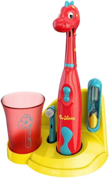 Brusheez® Kids’ Electric Toothbrush Set - Pepper the Dino