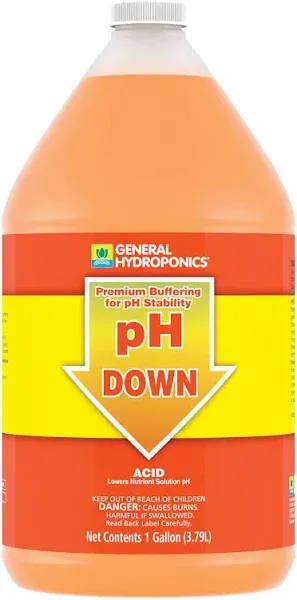 General Hydroponics pH Down Liquid