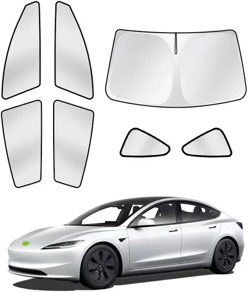 Canvcle Sunshades for Tesla Model 3 2016-2024