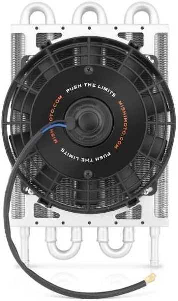 Mishimoto MMOC-F Heavy Duty Transmission Cooler with Electric Fan