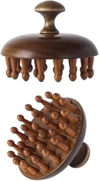 Wooden Scalp Massager