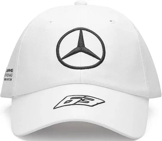 Mercedes Benz AMG F1 George Russell Baseball Cap White