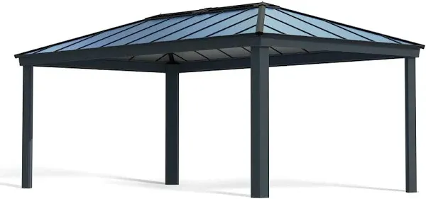 Dallas 12 ft. x 20 ft. Gazebo Kit - Grey Structure