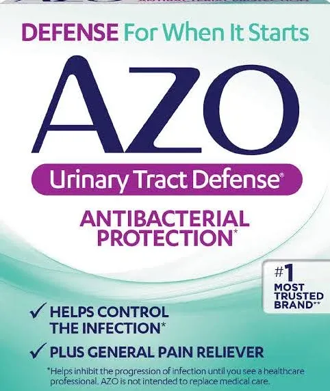 AZO Urinary Tract Defense Antibacterial Protection Tablets