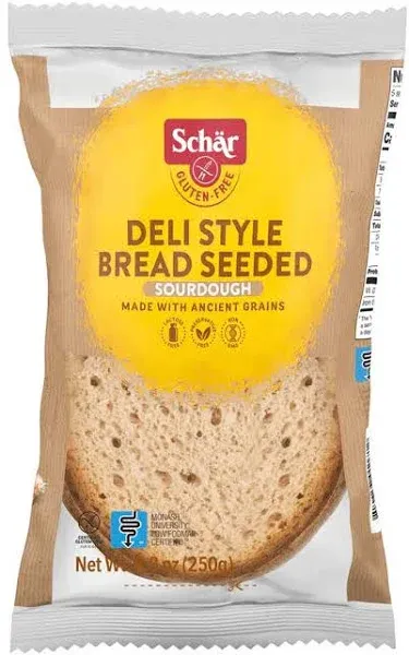 Schär Deli Style Gluten-Free Bread, Sourdough (8.5 oz)