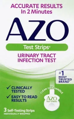 Azo Urinary Tract Infection Test Strips