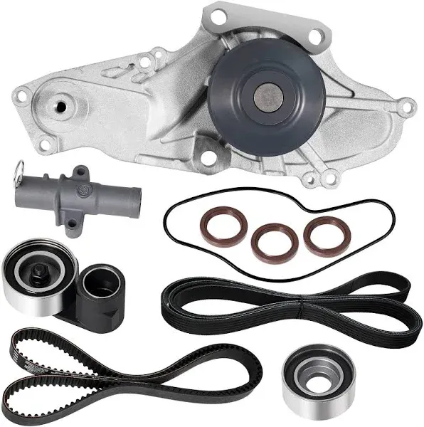 Timing Belt Water Pump Kit For Honda Accord Odyssey Pilot Ridgeline 3.0L 3.5L V6