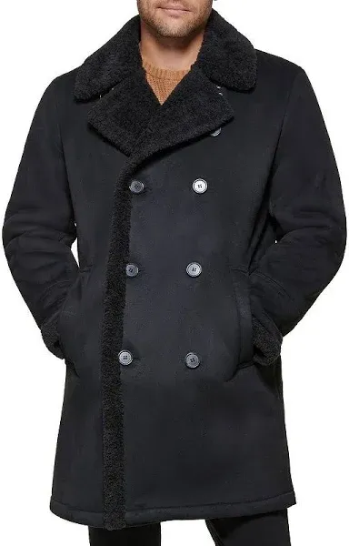 Men's Dockers Faux Shearling Walking Coat