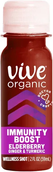 Vive Organic Ginger & Turmeric Immunity Boost Shot