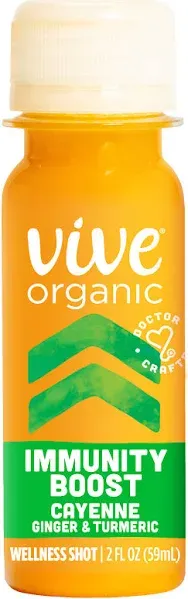 Vive Organic Immunity Boost Ginger & Turmeric Shot