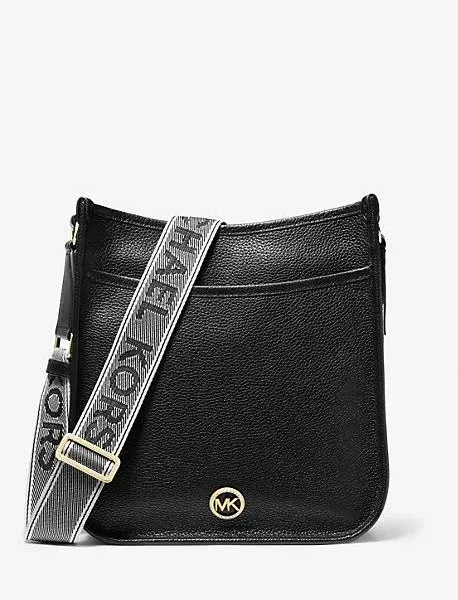 MICHAEL Michael Kors Luisa Leather North South Messenger Crossbody Bag