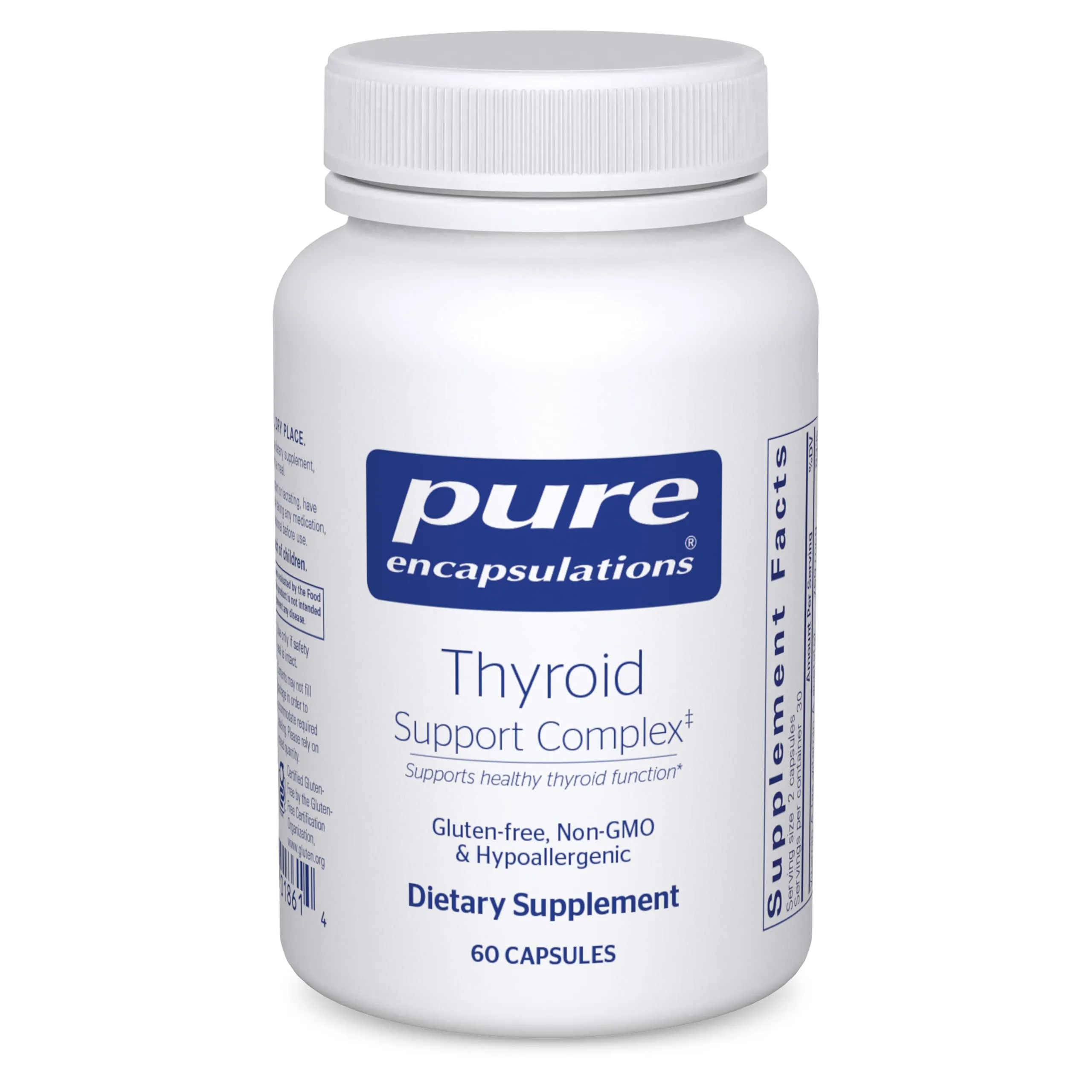 Pure Encapsulations Thyroid Support Complex - Antioxidant Infusion - 60 Capsules