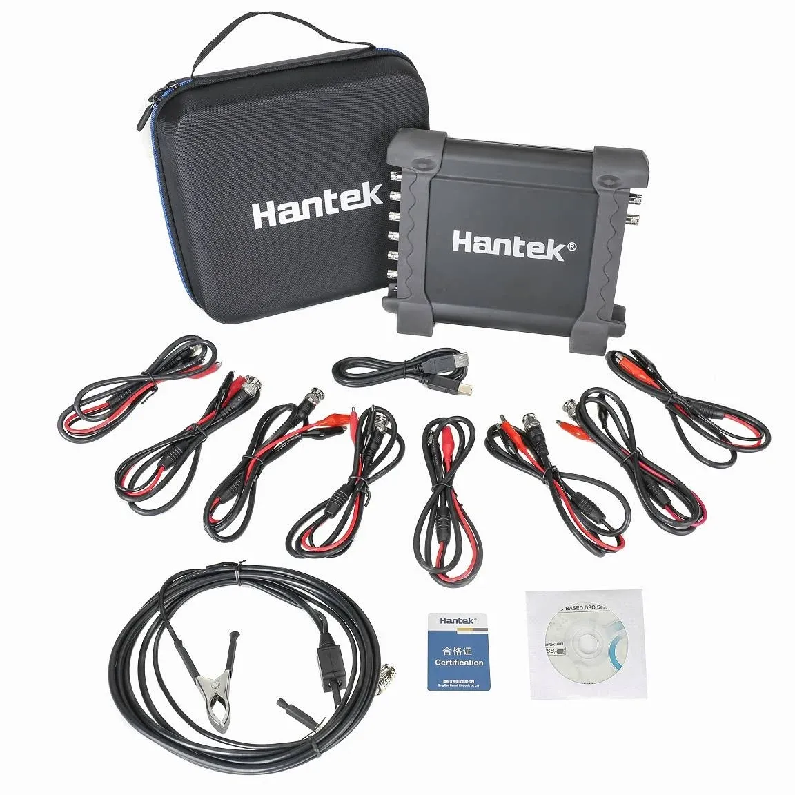 Hantek 1008C Automotive Diagnostic PC Oscilloscope Program Generator 8CH  USB2.0