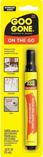 Goo Gone Mess-Free Pen Cleaner Citrus Scent 0.34 Pen Applicator