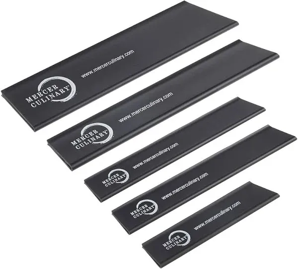 Mercer Culinary 5-Piece Knife Guard Set, Multiple Sizes, Black