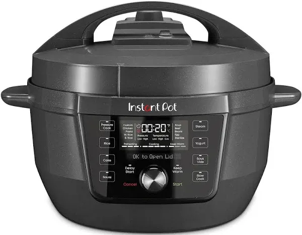 Instant Pot Rio&#039; Multi 7.5Qt Electric Pressure Cooker 113-1020-01 - BLACK ONE