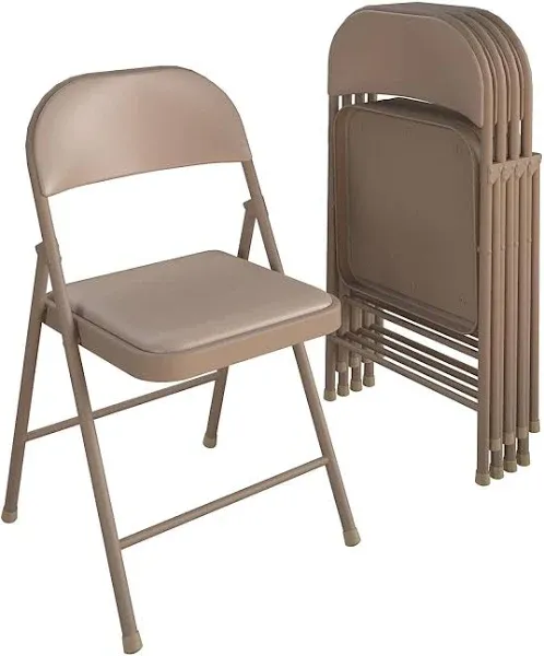 Smartfold™ All-Steel Folding Chairs Set of 4