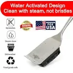 Grill Brush Bristle Free,Steam Grill Brush for Water Activated Design,Durable<wbr/>...