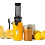 Ventray Essential Ginnie Juicer, Compact & Slow, Nutrient Dense Yellow