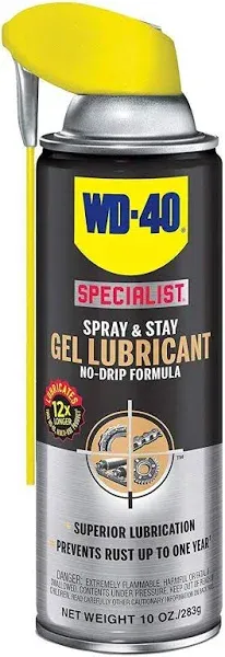 WD-40 Specialist 10 oz. Spray & Stay Gel Lubricant