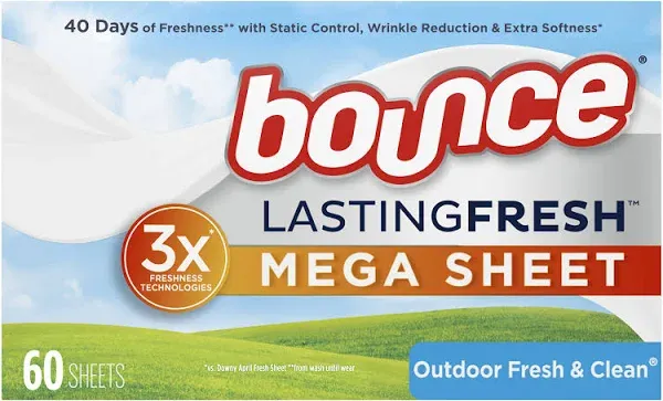 Bounce Mega Dryer Sheets