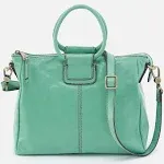 HOBO Shelia Medium Satchel Color SEAGLASS 100% Leather NWT‎