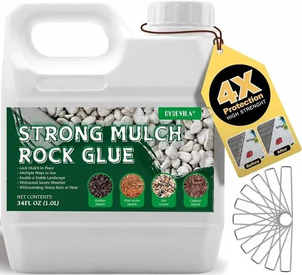 Concentrate Mulch Rock Glue Strong Mulch Lock Pea Gravel Stabilizer