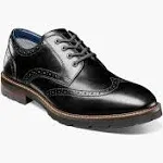 Florsheim Black Renegade Wingtip Oxford Shoes