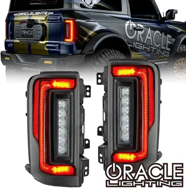 Oracle Lighting 21-22 Ford Bronco Flush Style LED Taillights